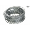 Zosilnený ostnatý drôt MFH 50 m, žiletkový, pozinkovaný
