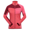 ALPINE PRO ONNECA 2 RUŽOVÁ DÁMSKA RÝCHLOSCHNÚCA MIKINA S COOL-DRY XS