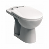 Geberit náhradný diel WC-kombi misa Nova Pro s hlbokým splach, odpad vodorovný, oválna, Ri GEB M33220000