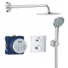 GROHE 34734000 GROTHERM Sprchový termost.set s hlavovou sprchou Cosmopolitan 210 Chróm GRO 34734000