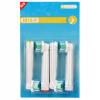 Náhradné Náhradné Hlavice ku kefke Rel, náhrada za Oral-B Braun EB17-P, 4 ks
