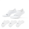 Nike Everyday Plus Lightweight Training Socks Ladies White S 2-5