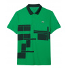 Tricouri polo bărbați Lacoste Tennis x Novak Djokovic Fan Version - Zelený (M)