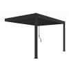 Záhradná hliníková pergola do steny 4x3 m (antracit)