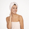 Kúpací turban MOMO WAY biely | uterák
