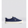OCA Low Marine Blue Canvas Sneaker