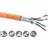 Inštalačný kábel Solarix CAT7 SSTP LSOHFR-B2ca s1 d1 a1 500m (SXKD-7-SSTP-LSOHFR-B2CA)