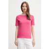 Tričko United Colors of Benetton dámske, ružová farba, 3FJHD109K S
