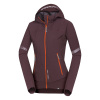 Northfinder Dámska turistická softshellová hybridná bunda DONNA plum XS BU-6183OR