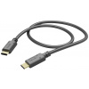 Hama Nabíjecí kabel USB USB 2.0 USB-C ® zástrčka, USB-C ® zástrčka 1.00 m černá 00201589