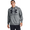 UNDER ARMOUR Mikina Rival Fleece Big Logo HD - šedá (1357093-012) Veľkosť: L/Regular