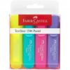 Faber-Castell: Superflourescenčný zvýrazňovač 1546 4 ks
