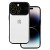 TopQ Puzdro Electro Lens pre Iphone XR Black