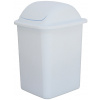 Belli E Forti Výklopný odpadkový kôš FLIP, biely, plast, 18 l