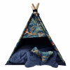 Golden Dog TeePee stan Golden dog 75 x 75 x 90 cm - vtáky