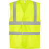 Yoko | HVW120 Hi-Vis sieťovaná bezpečnostná vesta_79.W120 Farba: hi vis yellow, Veľkosť: M