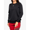 Dámska mikina bez kapucne Under Armour Rival Fleece Crew - black/white