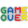 NEÓN LED DEKORÁCIA SVETELNÁ neóny do izby GAMEOVER NOČNÁ LAMPA USB 5V MANTA