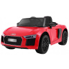 Ramiz Audi R8 Spyder batéria červená + diaľkové ovládanie + EVA + pomalý štart + rádio MP3 + LED