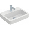 Villeroy & Boch ARCHITECTURA - Zapustené umývadlo, 560x440x180 mm, bez prepadu, biela alpin CeramicPlus 419356R1