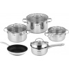 Siguro Pure Delight Súprava riadu, 9 ks, súprava hrncov + panvica 20 cm