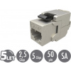 Samořezný keystone Solarix CAT6 STP SXKJ-6-STP-BK-SA
