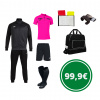 Rozhodcovský 7 kusový set Joma HEAD REF. , jasná ružová Veľkosť: M