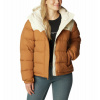 Columbia Bulo Point 2 Down Jacket Dámska Zimná Bunda Farba: Camel Brown, Chalk Crinkle, Veľkosť: L 2051241224
