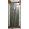 Vedlejší plastové vchodové dveře Soft 2023-55 Douglasie/Bílá 90x202cm, levé, dovnitř
