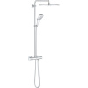GROHE Rainshower SmartActive Cube nástenný termostatický sprchový systém, horná sprcha 1jet 310 x 310 mm, ručná sprcha 3jet, chróm, 26649000