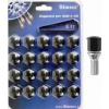 KRYTKY NA SKRUTKY 19mm CIERNE-SET