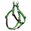 Nobby SOFT GRIP postroj nylon ML 50-72cm / 20mm zelená