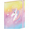 Baagl Dosky na školské zošity A5 Rainbow Unicorn