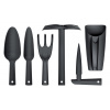 PROSPERPLAST Náradie sada 6ks RESPANA GARDENING TOOLS SET INWN01-S411 čierne plastové