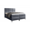 Čalúnená posteľ boxspring GRETA + úložný priestor + vrchný matrac