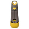 B.BOX BB00915 Tritanová fľaša na vodu so slamkou 600 ml Batman