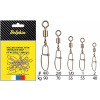 Delphin Rolling swivel with Crosslock snap BN 1/0