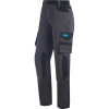 BORMANN Pro CARGO NOHAVICE PALERMO, 63% POLYESTER-34% BAVLNA-3% SPANDEX, 240g/m2, SIVÁ, LD/54 (BPP7091)