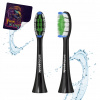 SMILESONIC ShinyWhite BLACK náhradná hlavica bieliaca pre kefky SmileSonic