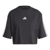 Dámske Tričko s krátkym rukávom ADIDAS W 3S SJ TLR T JD4998 – Čierna