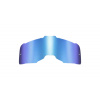 Náhradné polykarbonátové sklo na okuliare LS2 Aura Goggle Visor Iridium Modré