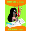 Krtek si hraje - omalovánka
