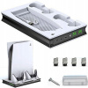 Podstavec pod konzolu P5, P5 Pro, P5 Slim HORIZONTÁLNY STABILNÝ Dobrá ventilácia