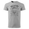 Pánské tričko Stranger Things - Hellfire Lives Velikost: XL