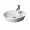 Duravit Cape Cod Washbowl round o 480mm Cape Cod white, w.tap dome, w/o OF, 1 TH 2328480000