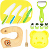 Sada na varenie pre deti, nože na sekanie s doskou Kitchen Set