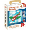 Profibaby Puzzle dopravné 4-dielne