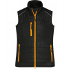 James&Nicholson Dámska softshellová vesta JN1821 Black XL