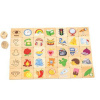 Viga Drevené puzzle - zmysly