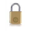 YALE Y110B/20/111/1, mosadzný, šírka 22mm, 3 kľúče